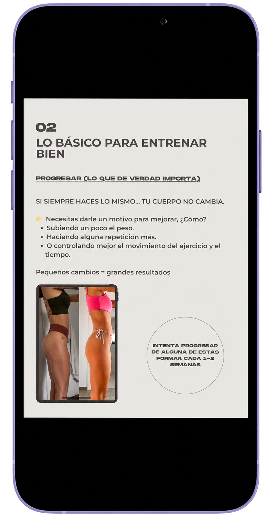 Programa en teléfono 1